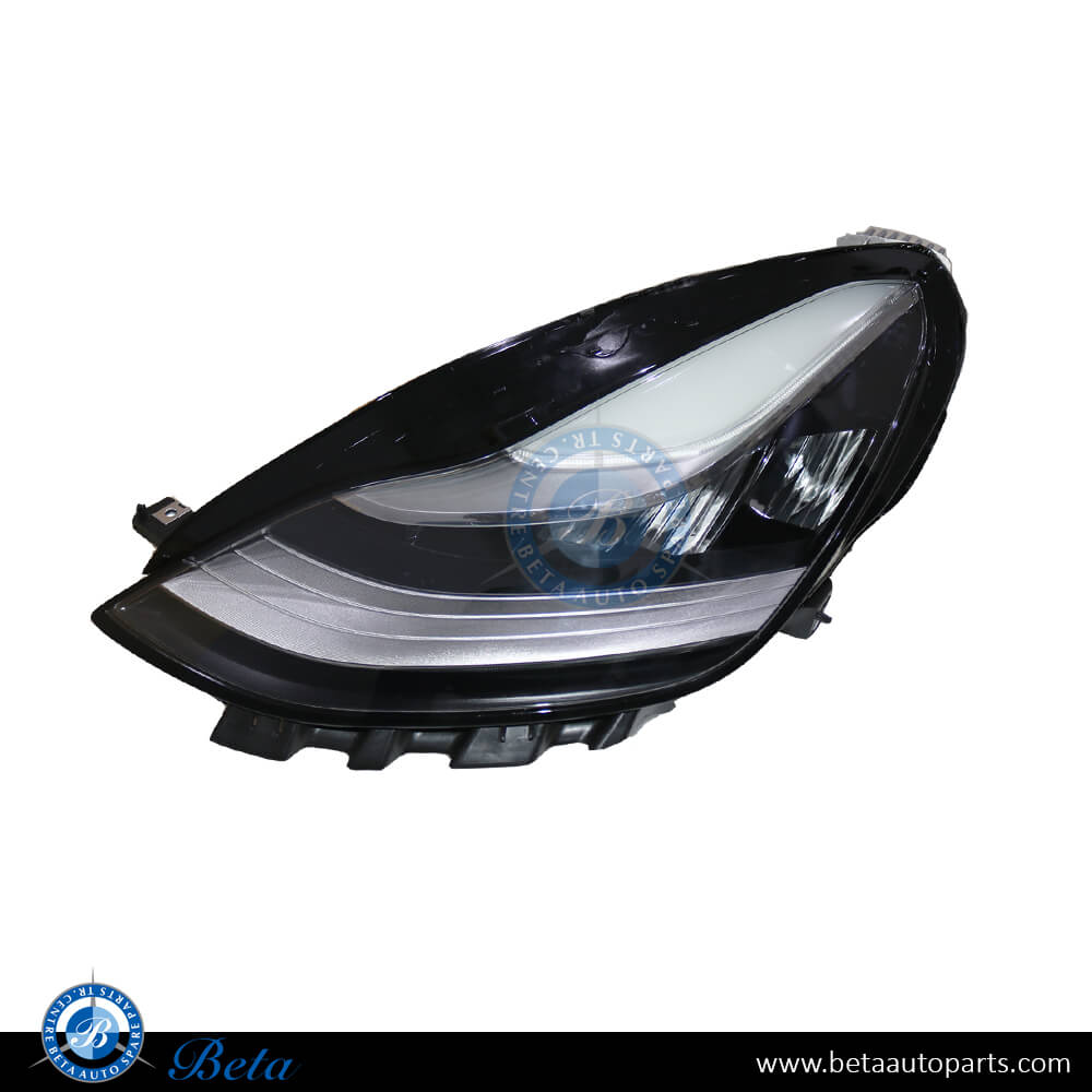 Left Side Headlamp for Tesla Model 3 2017-2020 models, Part Number 1077375-00-C Left Side Headlamp for Tesla Model 3 2017-2020 models, Part Number 1077375-00-C